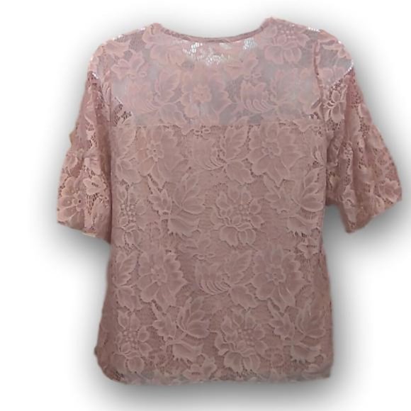 Dress barn women lace top Petite Small - Picture 2 of 6